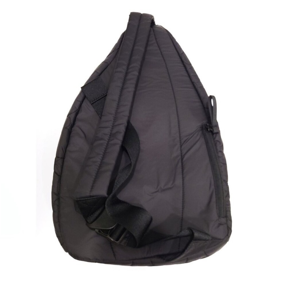 Vera Bradley Disney's Mickey Featherweight Black Quilted Sling Backpack - Picture 7 of 9